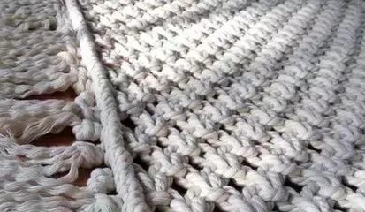 家居DIY 美到爆的手工編織地毯，不學(xué)后悔！